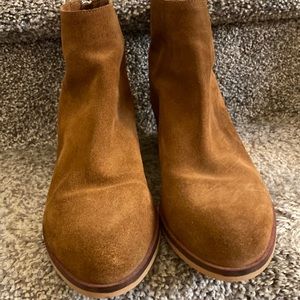 Steve Madden suede booties.